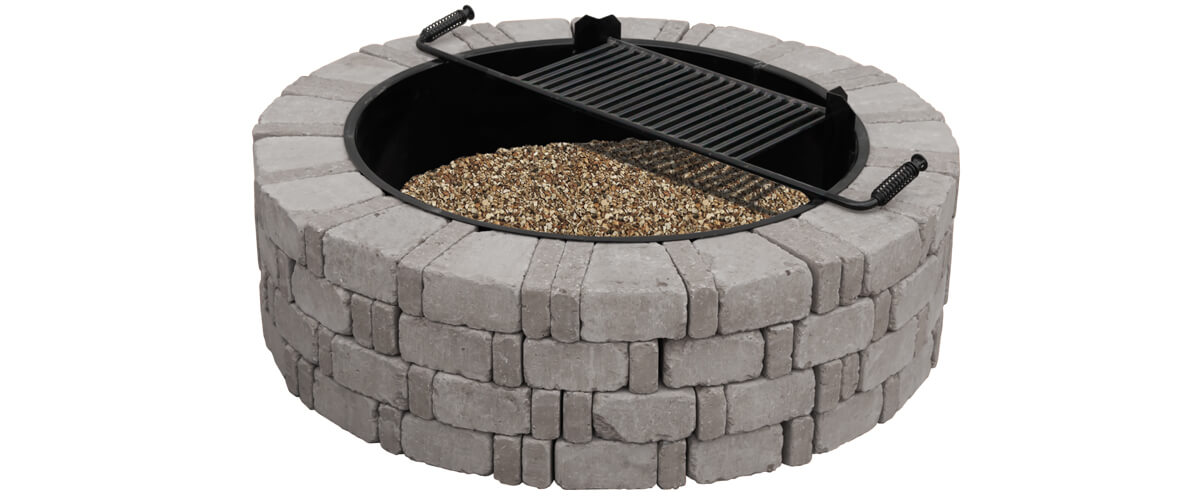 Brick fire pits are especially great at making these spaces feel inviting b...