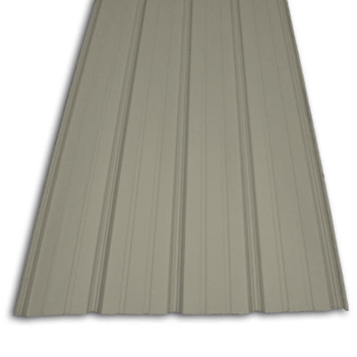 Pro Rib Panel Beige Garage Post Frame Building